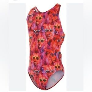 Foxy’s Lions in Sunglasses Leotard size 12